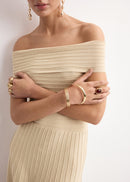 MANGO NORA-A 27044092-OR MANGO WOMEN DRESS FULL LENGTH-4