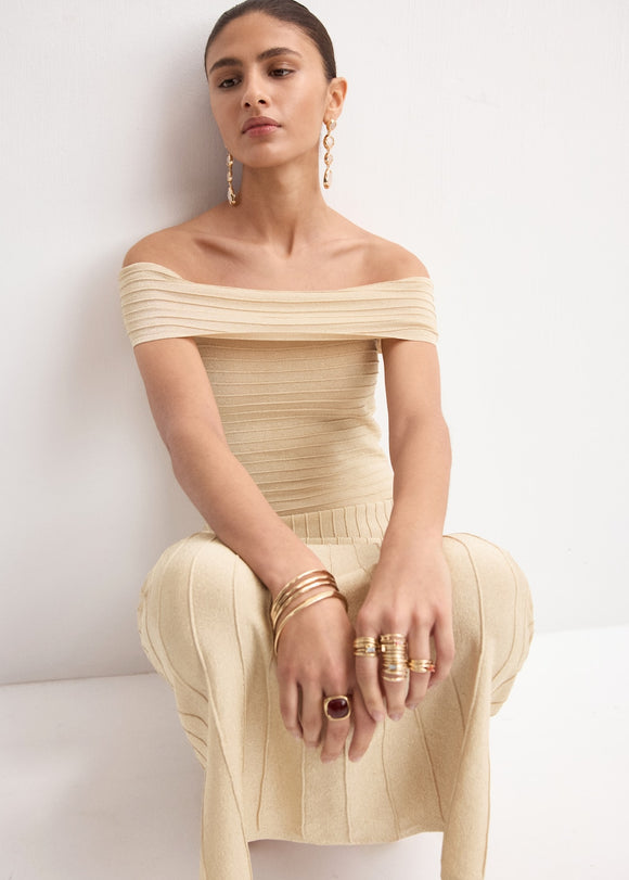 MANGO NORA-A 27044092-OR MANGO WOMEN DRESS FULL LENGTH