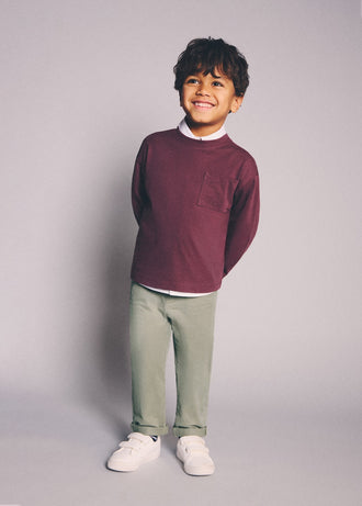 MANGO CHINO 27044404-37 MANGO KIDS BABY BOY TROUSERS