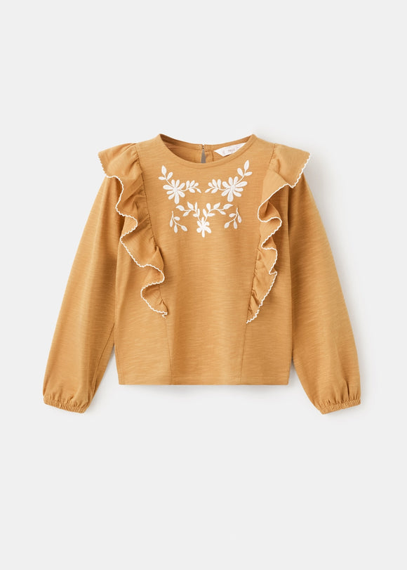 MANGO BLUSI 27044410-16 MANGO KIDS BABY GIRL T-SHIRT LONG SLEEVE