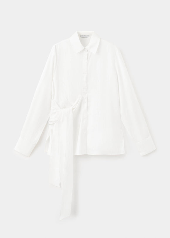MANGO BLANCA 27045827-02 MANGO WOMEN SHIRT