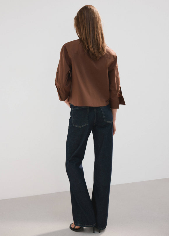 MANGO RUA 27045829-30 MANGO WOMEN SHIRT LONG SLEEVE
