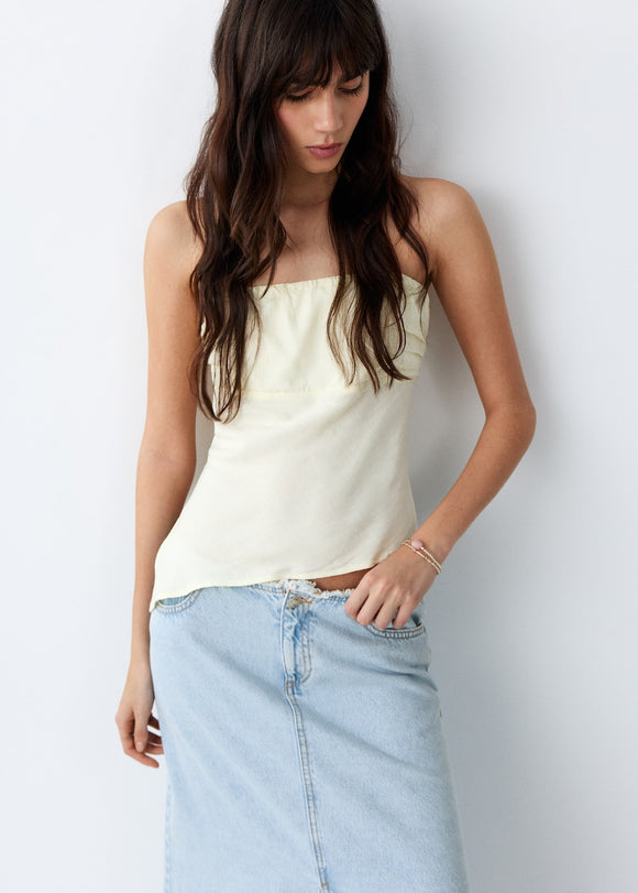 MANGO MID 27045940-BL MANGO KIDS GIRL SKIRT