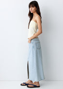 MANGO MID 27045940-BL MANGO KIDS GIRL SKIRT-4