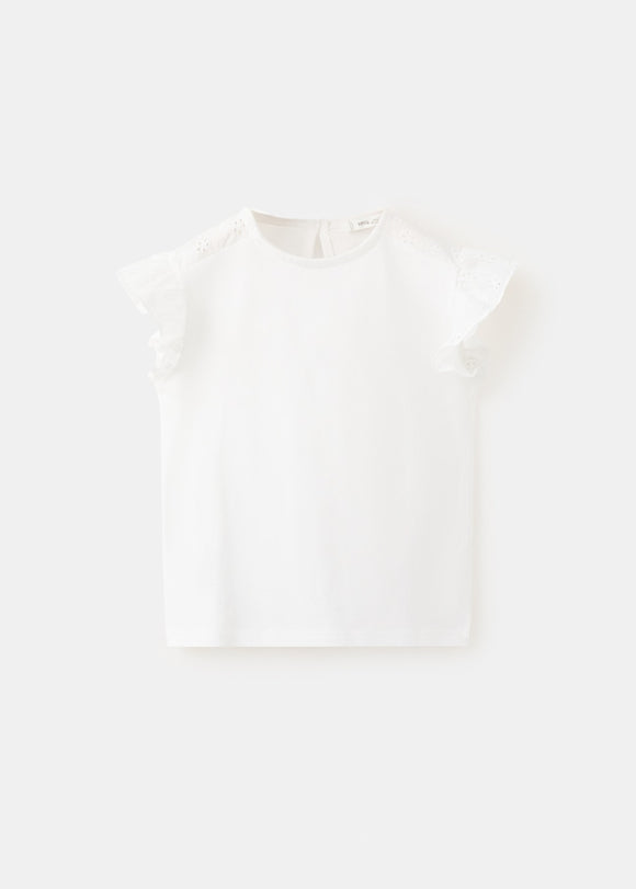 MANGO DOBLE 27046339-02 MANGO KIDS BABY GIRL T-SHIRT SHORT SLEEVE
