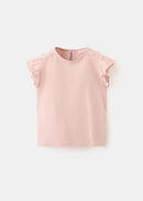 MANGO DOBLE 27046339-85 MANGO KIDS BABY GIRL T-SHIRT SHORT SLEEVE-3