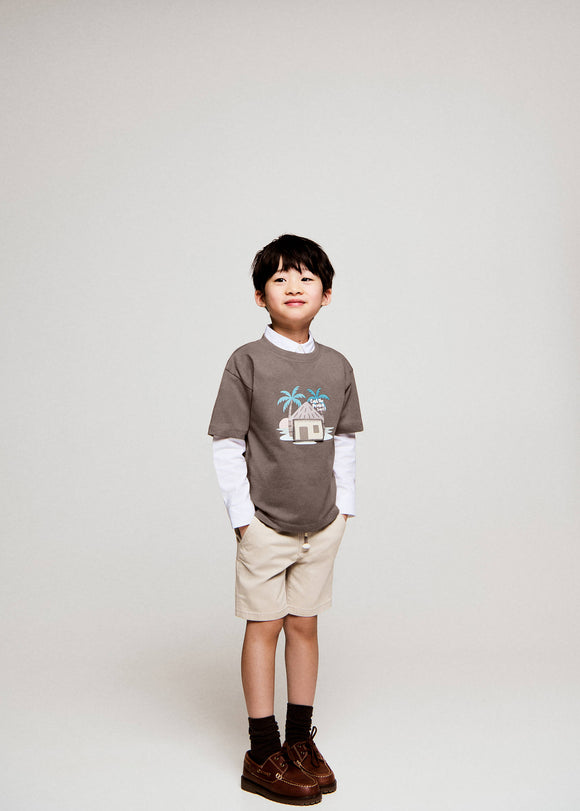MANGO ALGARVE 27046345-07 MANGO KIDS BABY BOY SHORT