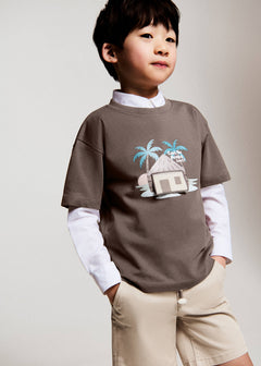 MANGO ALGARVE 27046345-07 MANGO KIDS BABY BOY SHORT