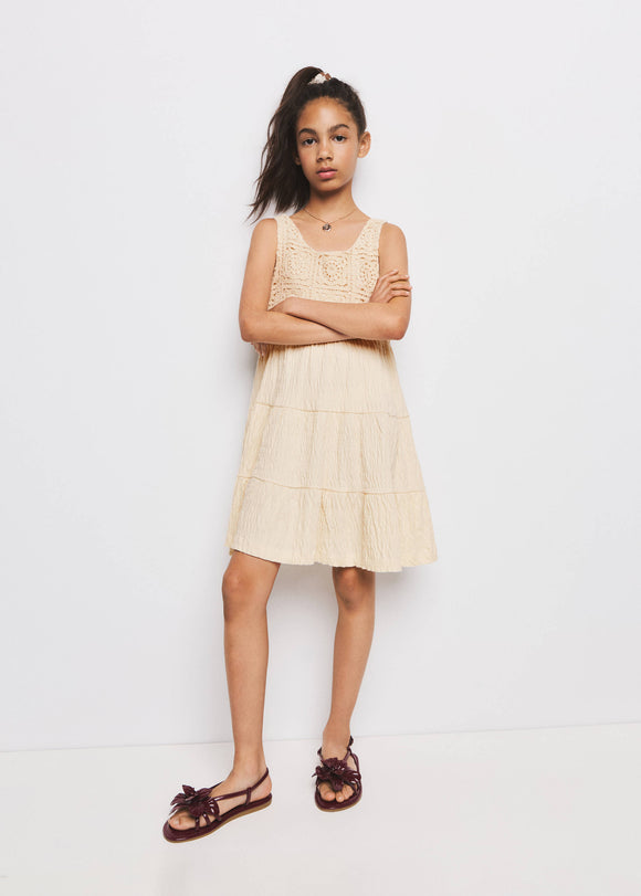 MANGO ANDREA 27046361-05 MANGO KIDS GIRL DRESS