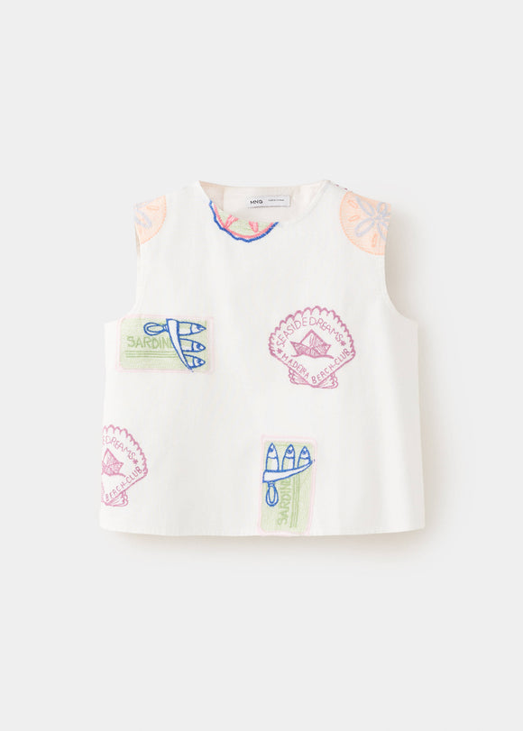 MANGO SARDISET 27046732-01 MANGO KIDS GIRL BLOUSE