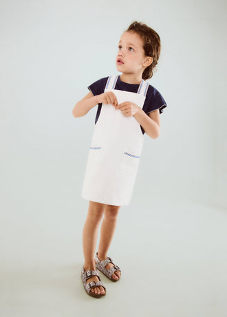 MANGO SUNRISE 27046746-01 MANGO KIDS BABY GIRL DUNGAREE