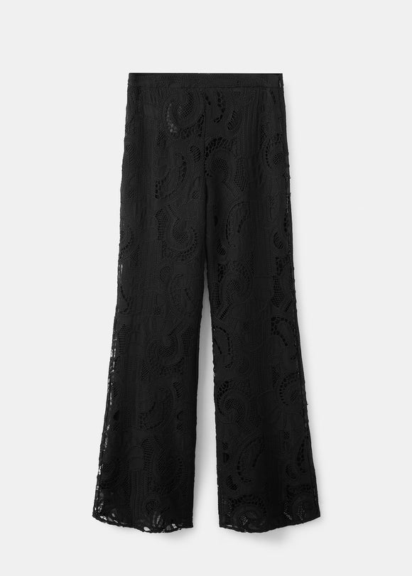 MANGO IRISE-A 27047136-99 MANGO WOMEN TROUSER