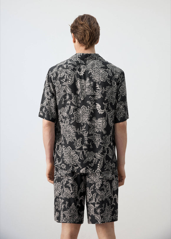 MANGO OPIUM 27047898-99 MANGO MAN SHIRT SHORT SLEEVE