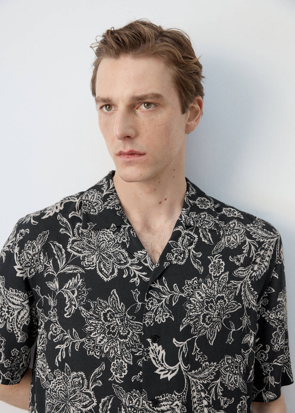 MANGO OPIUM 27047898-99 MANGO MAN SHIRT SHORT SLEEVE