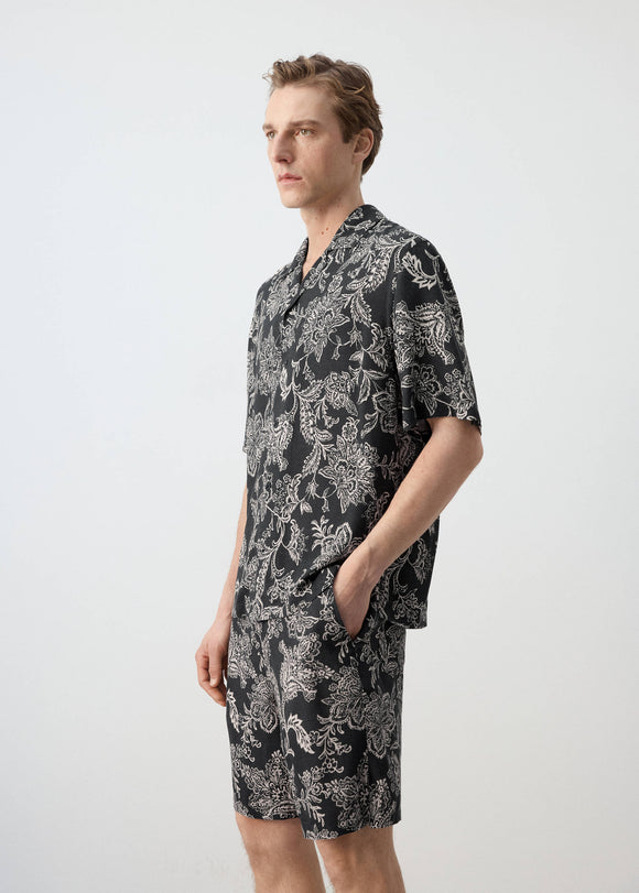 MANGO OPIUM 27047898-99 MANGO MAN SHIRT SHORT SLEEVE
