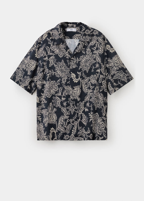 MANGO OPIUM 27047898-99 MANGO MAN SHIRT SHORT SLEEVE