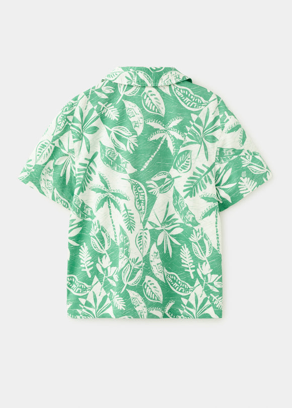 MANGO APPLE 27047901-43 MANGO KIDS BOY SHIRT SHORT SLEEVE