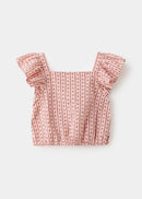 MANGO WESTSET 27048656-85 MANGO KIDS GIRL BLOUSE-2