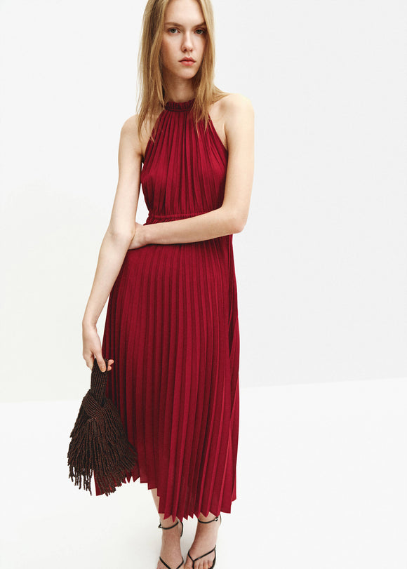 MANGO BOW 27049059-75 MANGO WOMEN DRESS