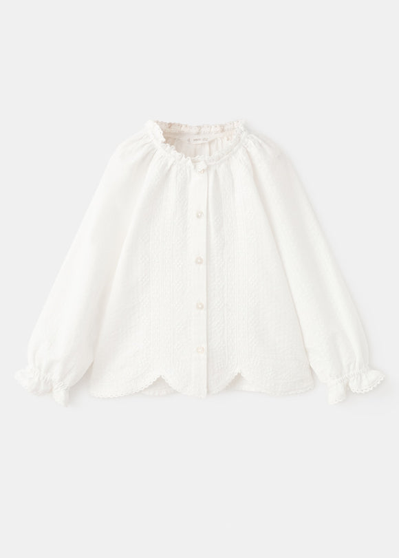MANGO VICTORIA 27051171-01 MANGO KIDS BABY GIRL BLOUSE