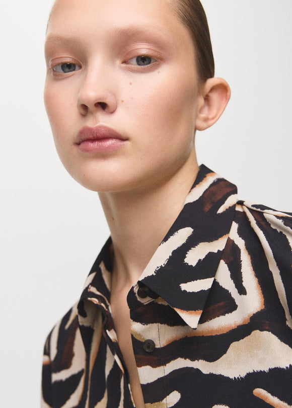 MANGO BASIC 27051236-99 MANGO WOMEN SHIRT LONG SLEEVE