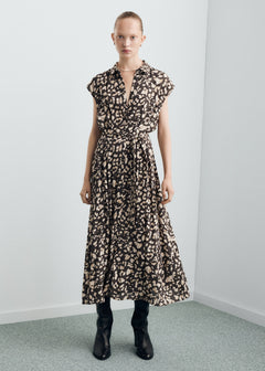 MANGO APPLE-W 27051243-30 MANGO WOMEN DRESS FULL LENGTH