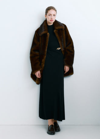 MANGO CARRION 27051266-99 MANGO WOMEN DRESS FULL LENGTH