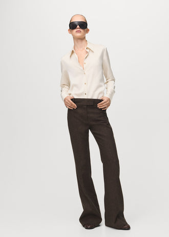 MANGO IDEALE 27051274-05 MANGO WOMEN SHIRT LONG SLEEVE
