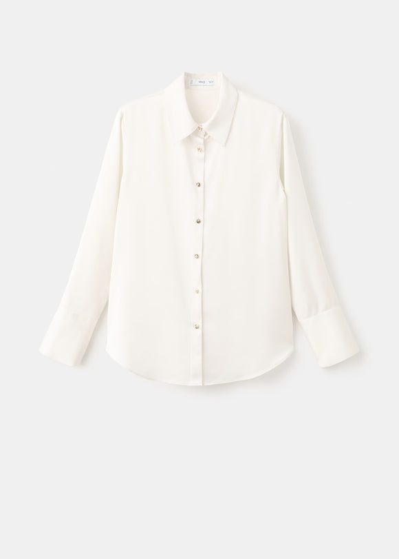 MANGO IDEALE 27051274-05 MANGO WOMEN SHIRT LONG SLEEVE