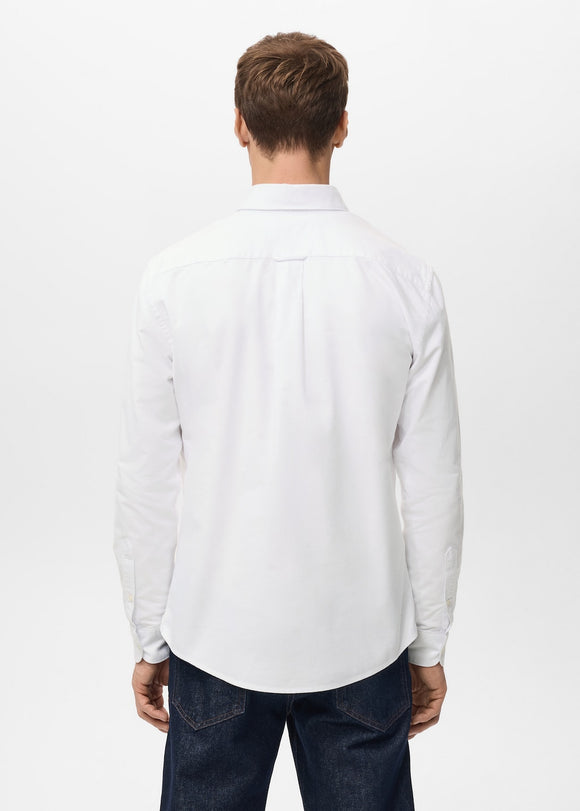 MANGO OXFORD 27051288-01 MANGO MAN SHIRT LONG SLEEVE