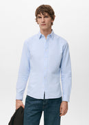 MANGO OXFORD 27051288-50 MANGO MAN SHIRT LONG SLEEVE-2