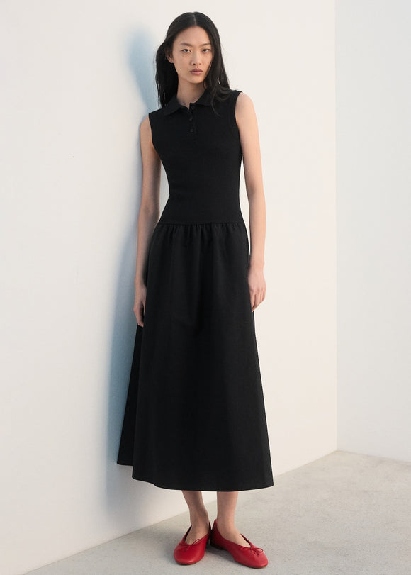 MANGO BRITNEY-H 27052541-99 MANGO WOMEN DRESS FULL LENGTH