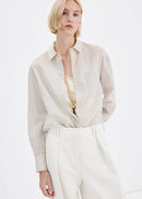 MANGO WHITE 27053337-01 MANGO WOMEN TROUSER-4