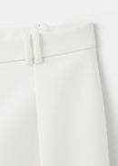 MANGO WHITE 27053337-01 MANGO WOMEN TROUSER-6