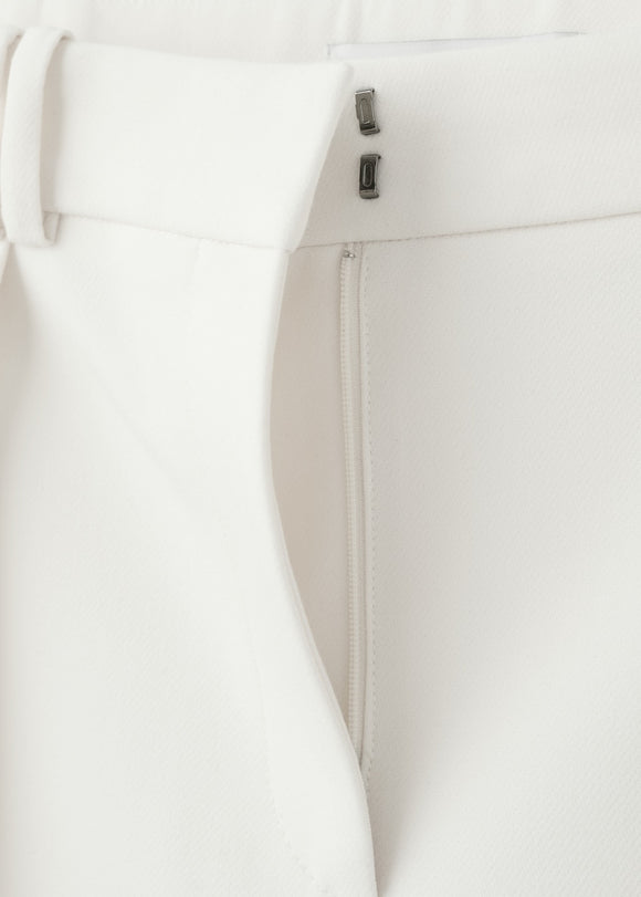 MANGO WHITE 27053337-01 MANGO WOMEN TROUSER