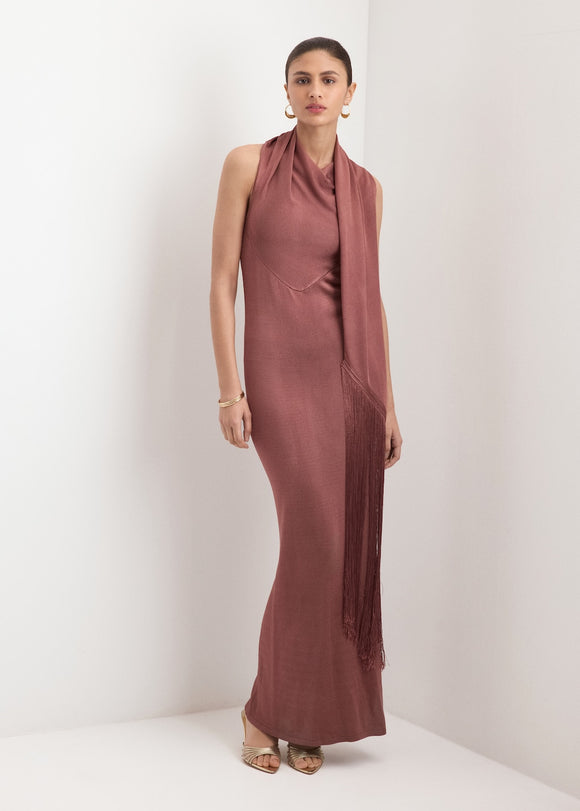 MANGO VICK-A 27054074-79 MANGO WOMEN DRESS FULL LENGTH