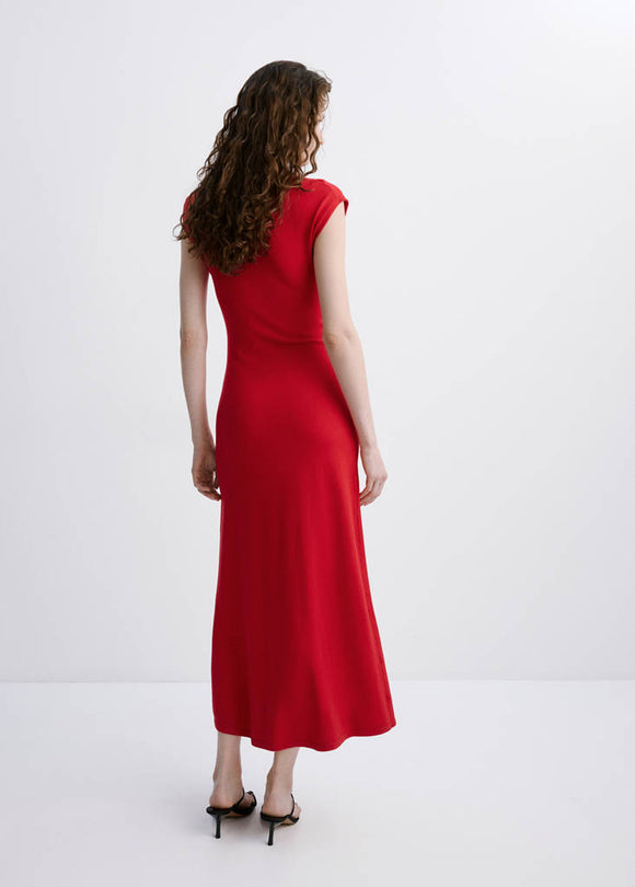 MANGO POMODORE 27054084-70 MANGO WOMEN DRESS FULL LENGTH