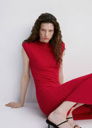 MANGO POMODORE 27054084-70 MANGO WOMEN DRESS FULL LENGTH-5