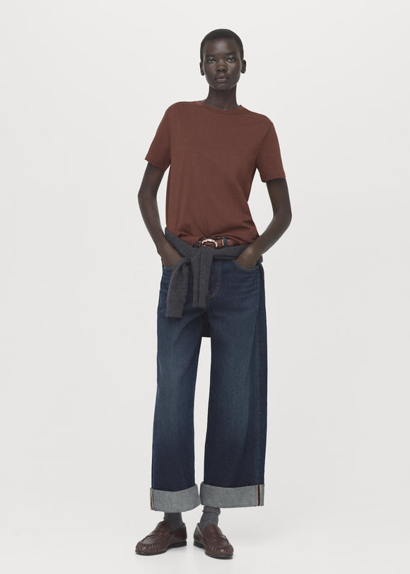 MANGO CHALS 27054090-79 MANGO WOMEN T-SHIRT SHORT SLEEVE