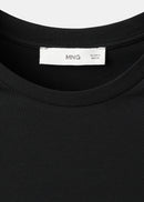 MANGO CHALS 27054090-99 MANGO WOMEN T-SHIRT SHORT SLEEVE-7