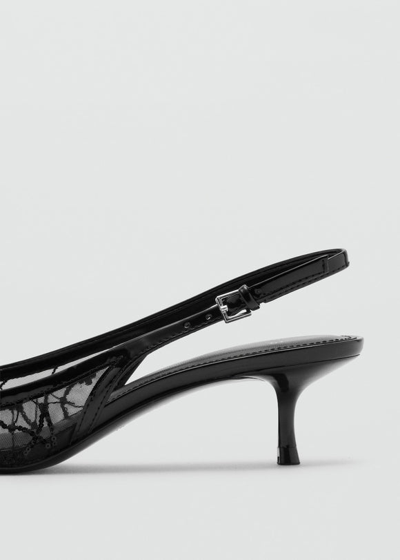 MANGO LORIO 27055817-99 MANGO WOMEN HEELED SHOES