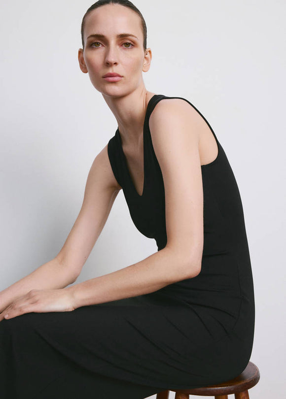 MANGO RAYO 27055828-99 MANGO WOMEN DRESS FULL LENGTH