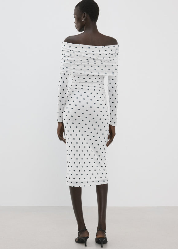 MANGO NEVADO 27055842-01 MANGO WOMEN DRESS FULL LENGTH