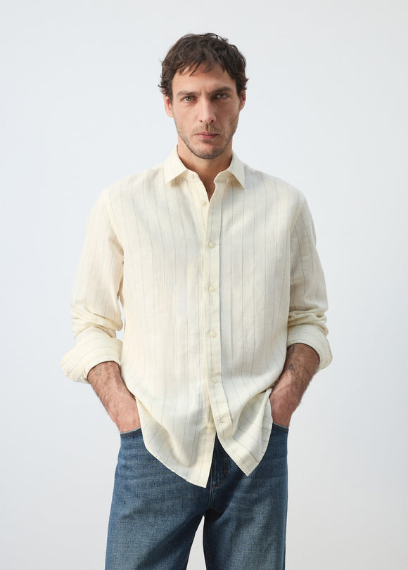MANGO RUG 27055941-05 MANGO MAN SHIRT LONG SLEEVE