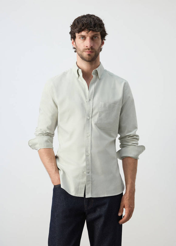 MANGO OXLI 27055946-40 MANGO MAN SHIRT LONG SLEEVE