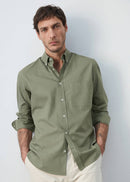 MANGO OXLIR 27055947-43 MANGO MAN SHIRT LONG SLEEVE-5