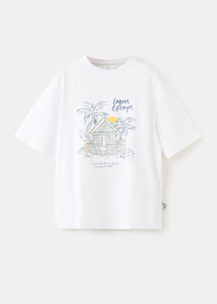 MANGO MLAGOON 27055963-01 MANGO KIDS BOY T-SHIRT SHORT SLEEVE