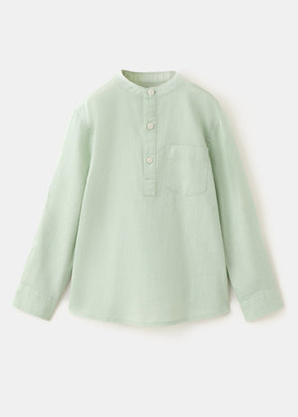 MANGO MOTO 27056339-40 MANGO KIDS BABY BOY SHIRT SHORT SLEEVE