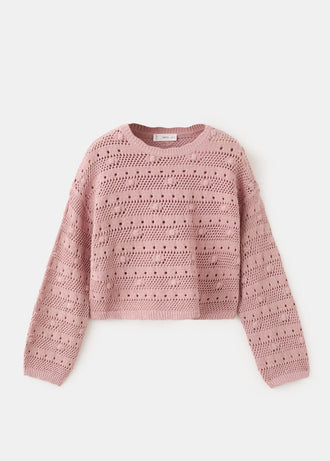 MANGO BLUSH 27056351-85 MANGO KIDS GIRL SWEATSHIRT