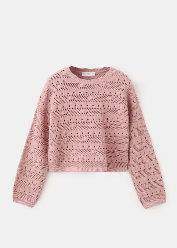 MANGO BLUSH 27056351-85 MANGO KIDS GIRL SWEATSHIRT